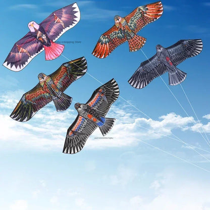 1.1m Eagle Kite with 30m Line - Large Realistic Bird Hatcher