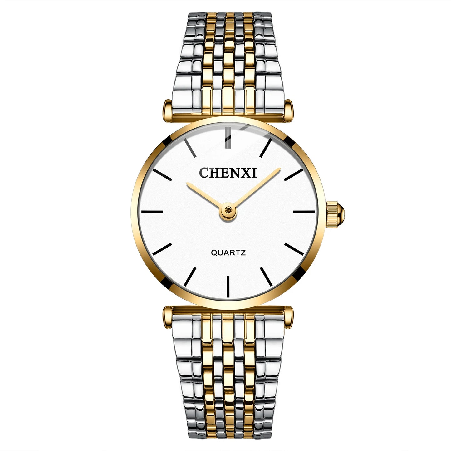 Men's Full Steel Quartz Watch | Luxury Waterproof Business Sport ID