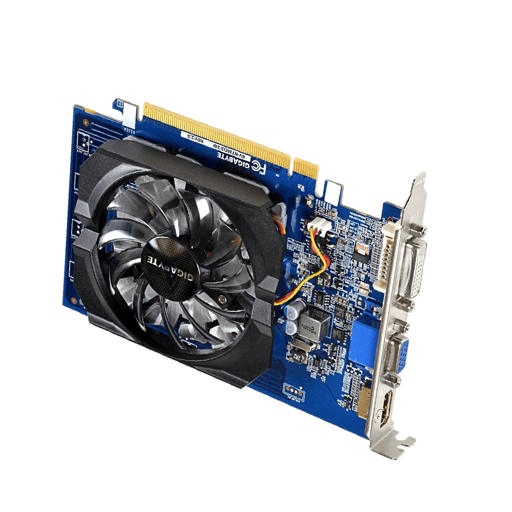 2GB GDDR3 Graphics Card | HDMI DVI Video Card for Media & Office PC