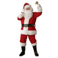 Deluxe Santa Claus Costume | 5pc Adult Christmas Suit Set with Beard