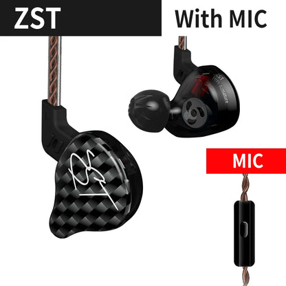 HiFi In-Ear Monitor Earphones | Detachable Cable Wired Gaming Headset