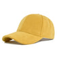 Retro Suede Baseball Cap | Adjustable Hip Hop Snapback Sun Visor