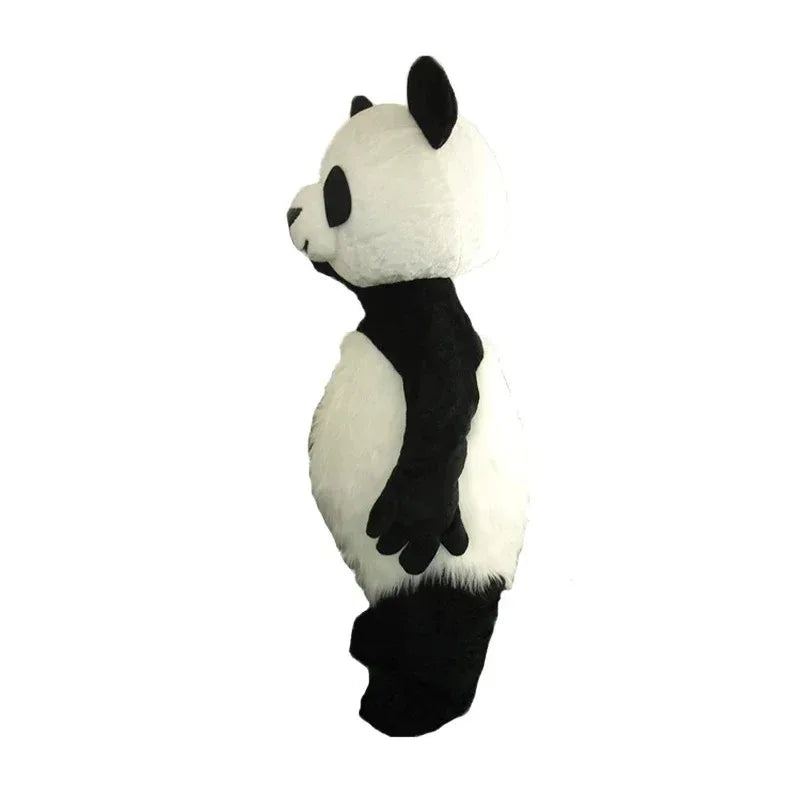 Panda Bear Adult Mascot Costume - Plush Funny Fancy Dress