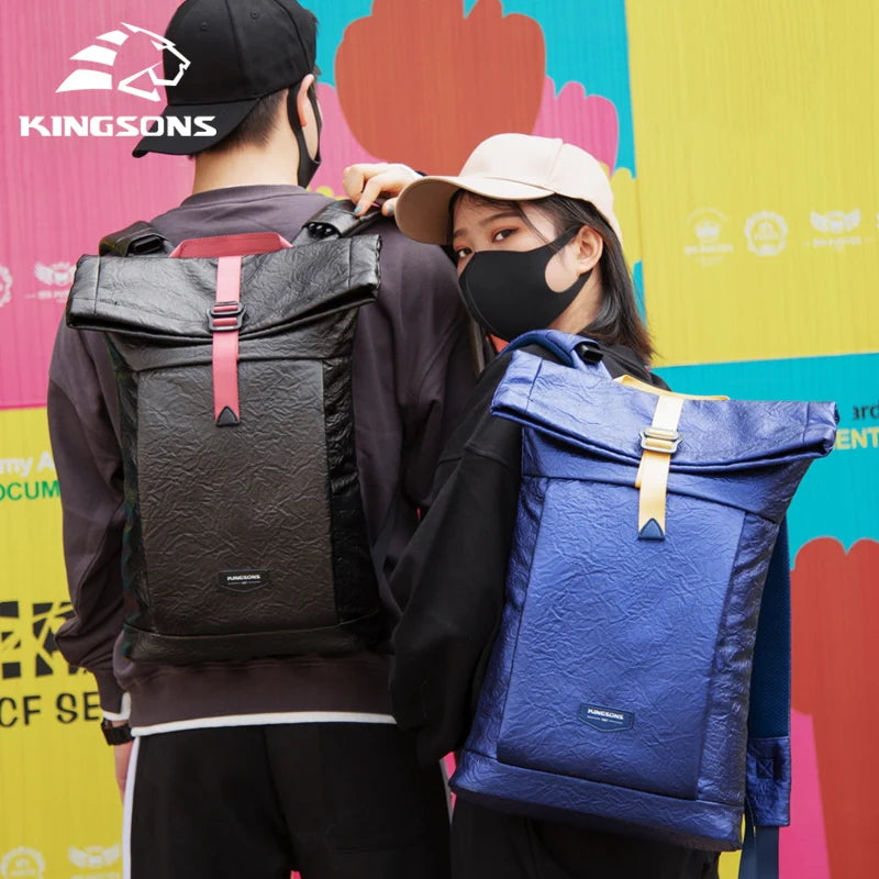 Street Trend 14 Inch Laptop Backpack - Modern Casual Student Bag