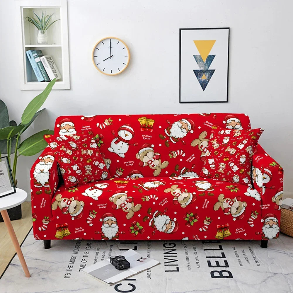 3D Elastic Sofa Covers - Stretch Spandex Couch Slipcover Set