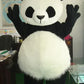 Panda Bear Adult Mascot Costume - Plush Funny Fancy Dress