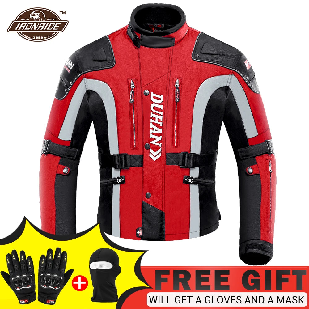 Motorcycle Jacket and Pants Set | Motocross Racing Body Armor Suit Kit
