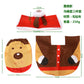 Santa Toilet Seat Cover and Floor Rug Set - Festive Decor
