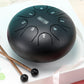 6-Inch Steel Tongue Drum - 8 Notes, Ethereal Percussion
