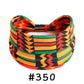 Boho Headbands for Women - Knotted Wide Stretch Turban Wrap