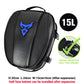 Motorcycle Tail Bag | Waterproof Expandable Rear Seat Backpack Cargo