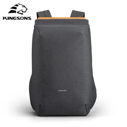 15.6" Anti-theft Laptop Backpack - USB Charging & Waterproof