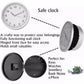 Secret Hidden Safe Wall Clock - Discreet Security Compartment