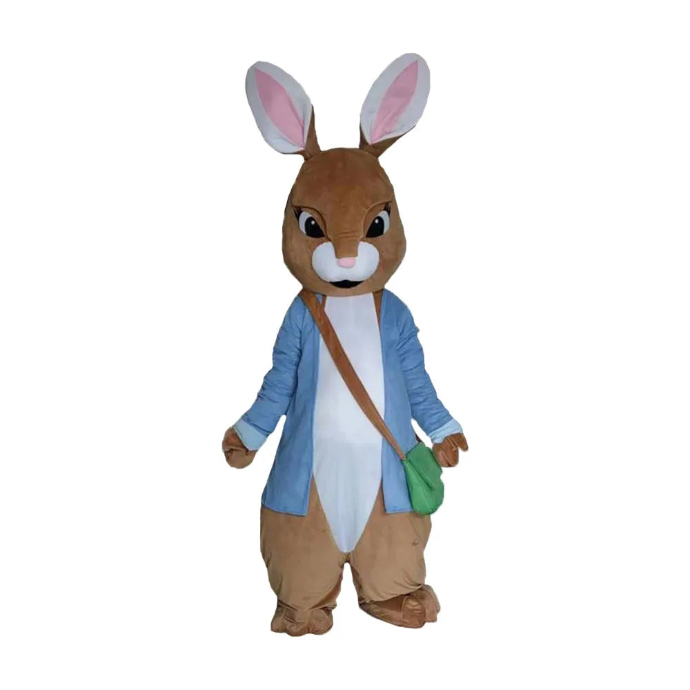Easter Bunny Adult Mascot Costume - Plush Fursuit Cosplay