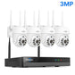 5MP WiFi CCTV Camera Security System - 10CH NVR Recorder, New