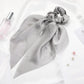 Scarf Pony Tail Scrunchie | Long Ribbon Bow Elastic Hair Tie