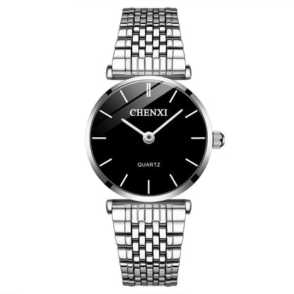 Men's Full Steel Quartz Watch | Luxury Waterproof Business Sport ID