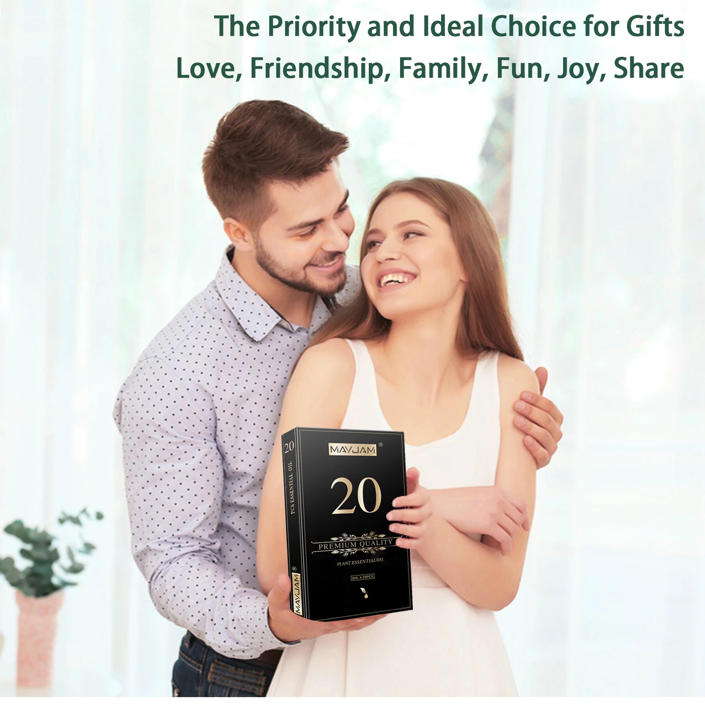 20 Bottles Essential Oils Set | Aromatherapy Fragrance Kit for Diffuser