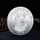 Dogecoin Collectible Coin | Gold Silver Plated Crypto Souvenir Gift Set