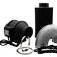 4" 118 CFM Inline Fan & Carbon Filter Kit - Tent Ventilation