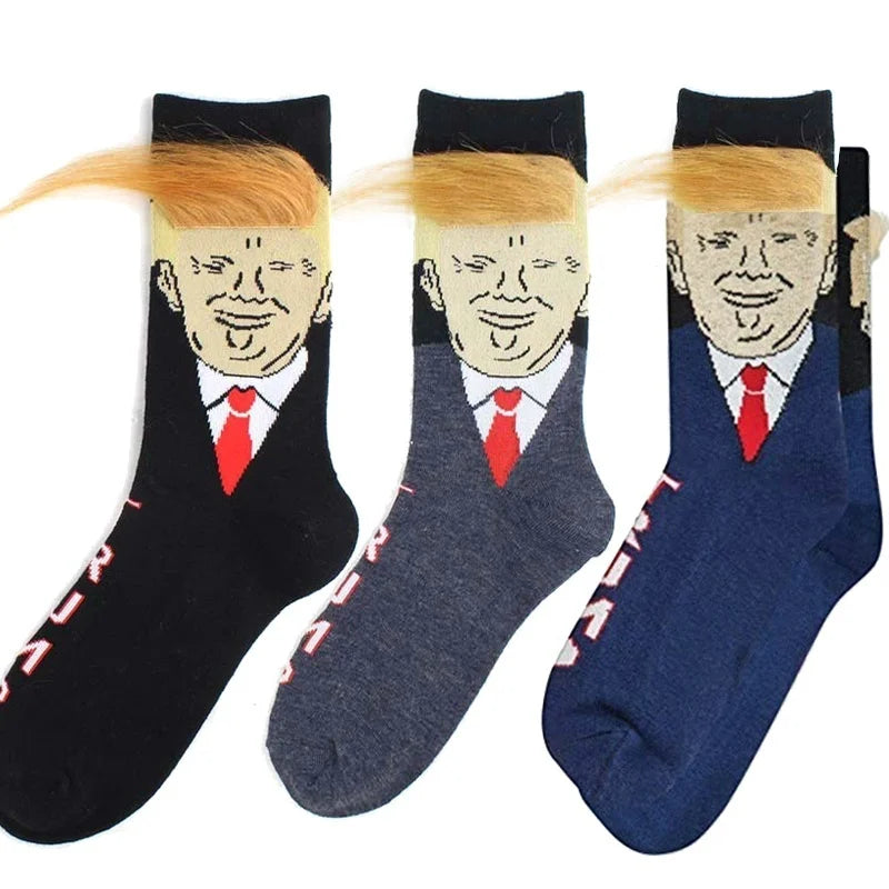 Funny 3D Hairy Socks | Novelty Secret Santa Gag Gift for Men & Women