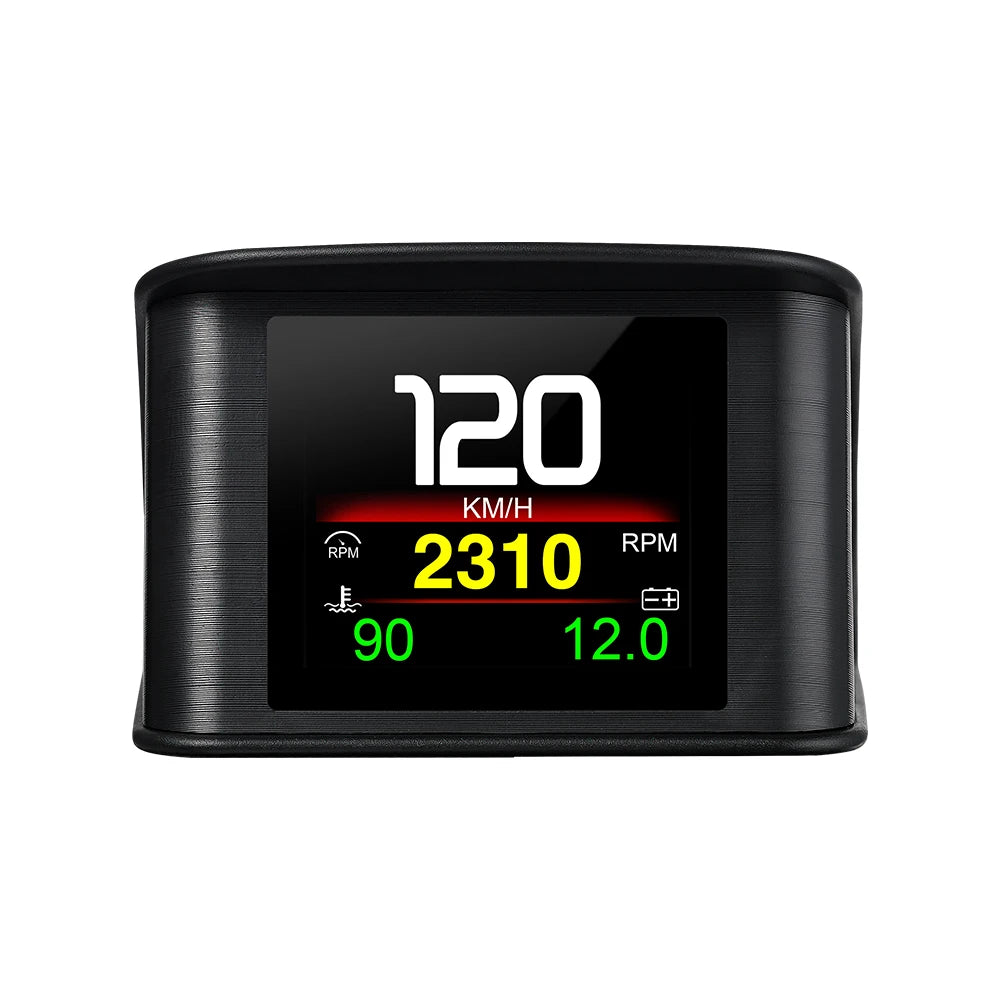 OBD2 + GPS Head Up Display | Digital Car Speedometer & Safety Gauge