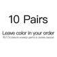 10-Pack Men’s Breathable Cotton Business Socks - Black 6-12