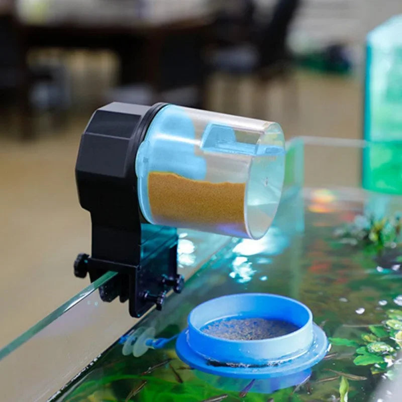 Automatic Fish Feeder | Intelligent Timing Aquarium Holiday Dispenser