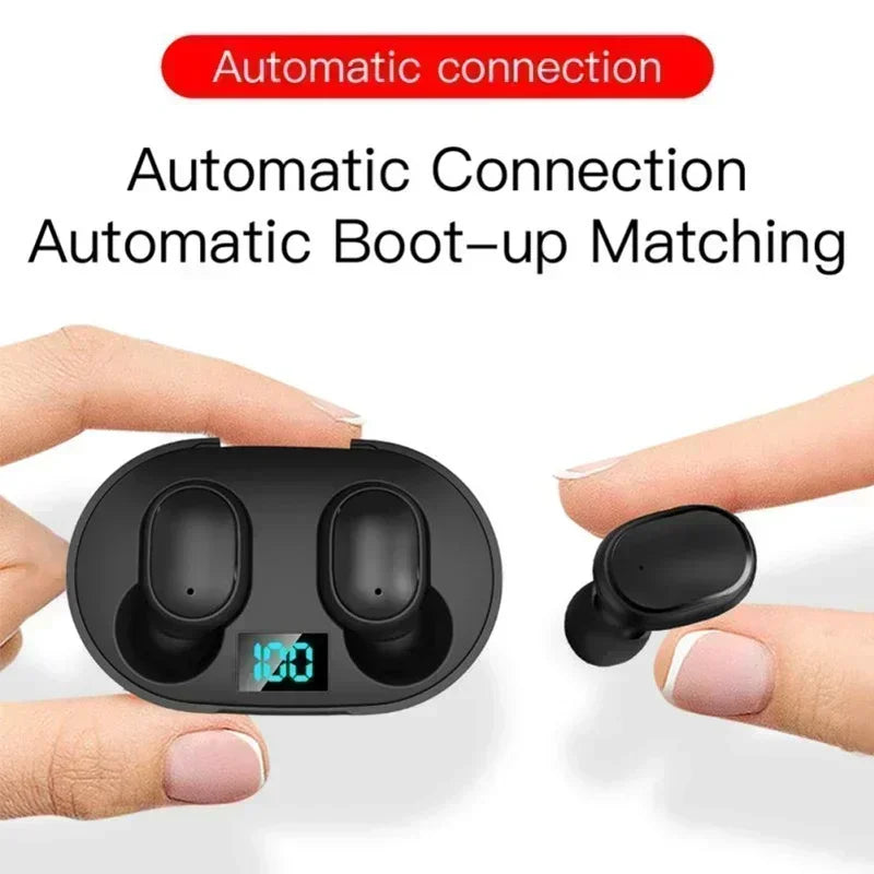 E6S Wireless Bluetooth Earphones | Noise Cancelling TWS Sport Buds ID