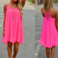 Sexy Womens Mini Summer Dress | Sleeveless Backless Beach Party Robe