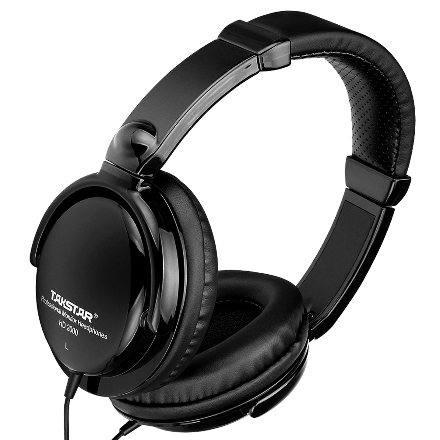 HD2000 Professional Studio Monitor Headphones - Wired Over-Ear