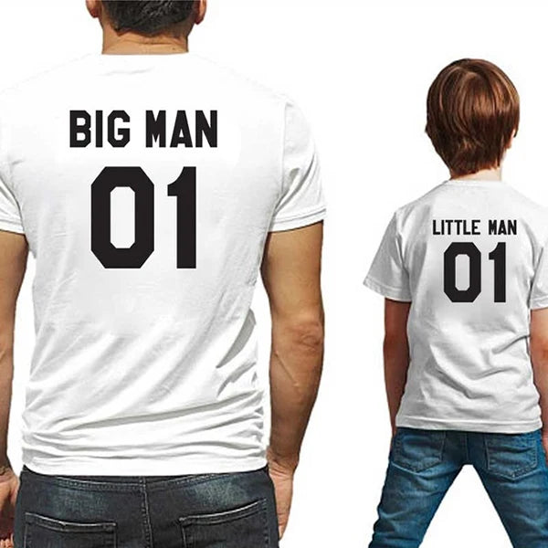 Boss Man and Boss Mini Father and Son Matching T-Shirt Set