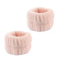 3Pcs Spa Headband & Wristband Set | Microfiber Face Wash Makeup Band