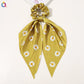 Scarf Pony Tail Scrunchie | Long Ribbon Bow Elastic Hair Tie