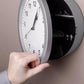 Secret Hidden Safe Wall Clock - Discreet Security Compartment