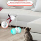 Interactive Cat Toy | Automatic Electronic Mouse with 3 Feathers