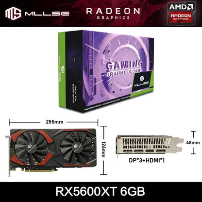 AMD Radeon RX 5700 XT 8GB | GDDR6 256-Bit PC Gaming Video Graphics Card
