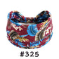 Boho Headbands for Women - Knotted Wide Stretch Turban Wrap