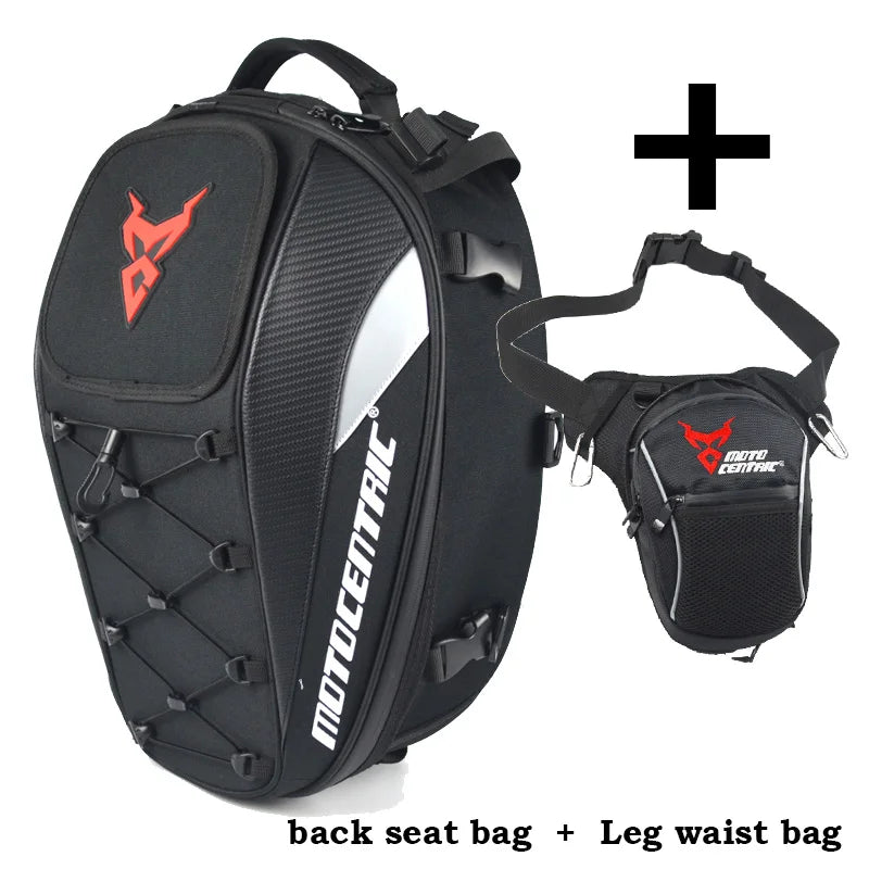 Waterproof Motorcycle Helmet Bag | 37L Multi-functional Luggage Pack