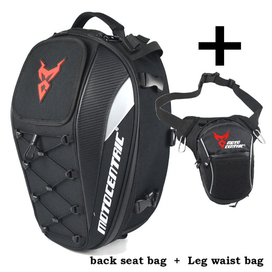 Waterproof Motorcycle Helmet Bag | 37L Multi-functional Luggage Pack