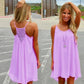 Sexy Womens Mini Summer Dress | Sleeveless Backless Beach Party Robe