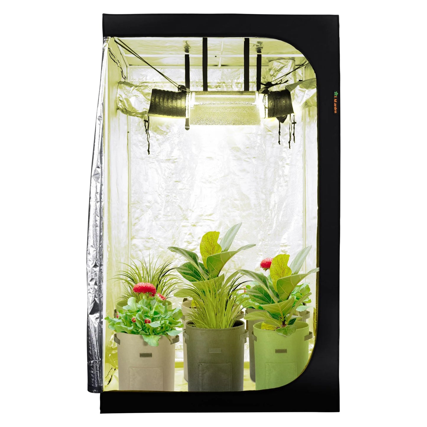150x150x200cm Grow Tent - Reflective Mylar Hydroponic Tent
