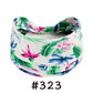 Boho Headbands for Women - Knotted Wide Stretch Turban Wrap