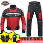 Motorcycle Jacket and Pants Set | Motocross Racing Body Armor Suit Kit