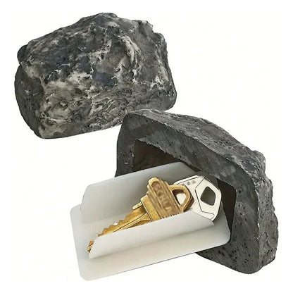 Hidden Key Hider Rock - Realistic Stone Outdoor Spare Box