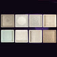 Cement Antique Flower Brick Mould - Square 3D Paving Tool