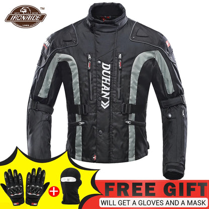 Motorcycle Jacket and Pants Set | Motocross Racing Body Armor Suit Kit