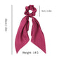 Scarf Pony Tail Scrunchie | Long Ribbon Bow Elastic Hair Tie