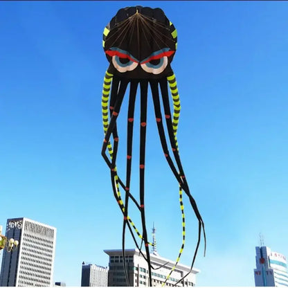 8m Octopus Kite | Massive 3D Soft Inflatable Animal Kite for Adults and Beach Flying