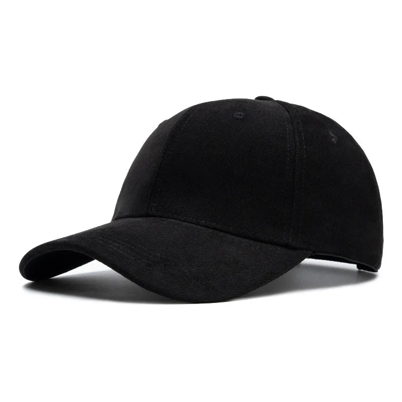 Retro Suede Baseball Cap | Adjustable Hip Hop Snapback Sun Visor